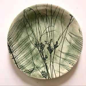 Handmade ceramic plate